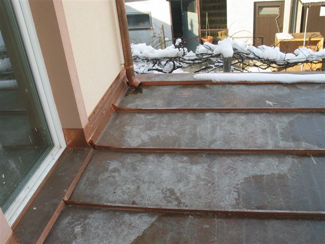 Izdelava bakrene strešne kritine